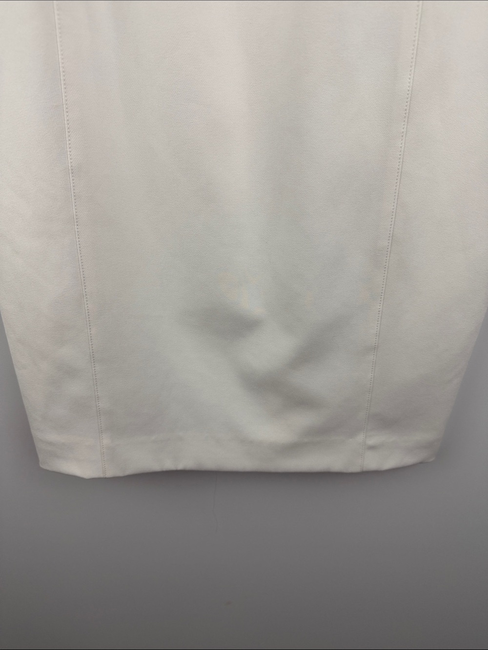 NWT Antonio Melani White Sleeveless Sheath Career Cocktail Dress Size 2 - Picture 7 of 11